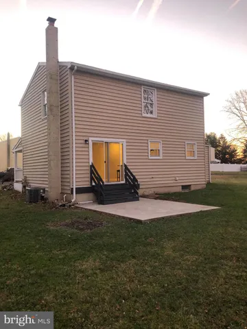 a backyard of a house