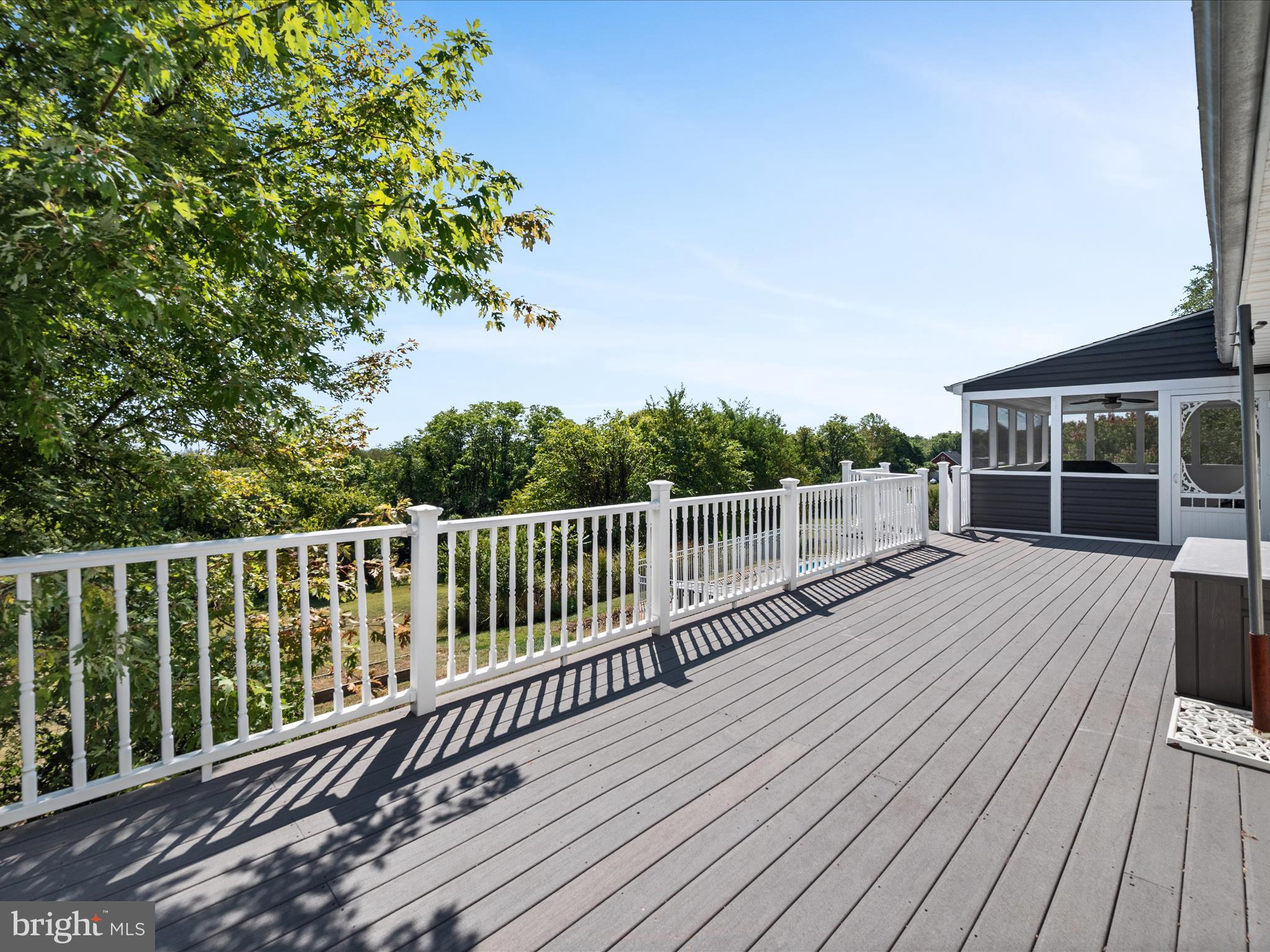 252 Punkin Ridge Drive Clear Brook, VA 22624 - Photo 12 of 80 a view of deck with wooden floor and fence