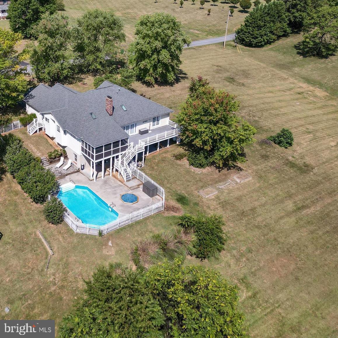 252 Punkin Ridge Drive Clear Brook, VA 22624 - Photo 3 of 80 an aerial view of a house