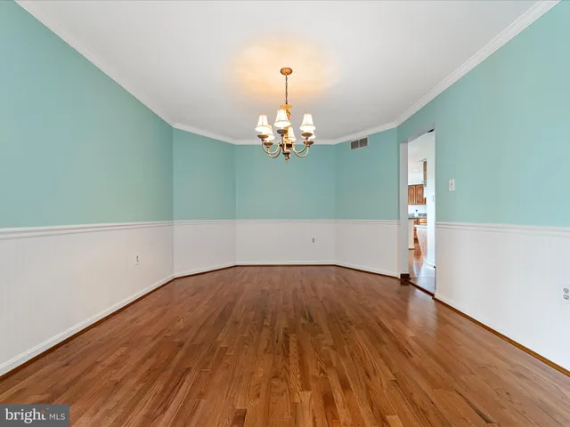 a view of empty room