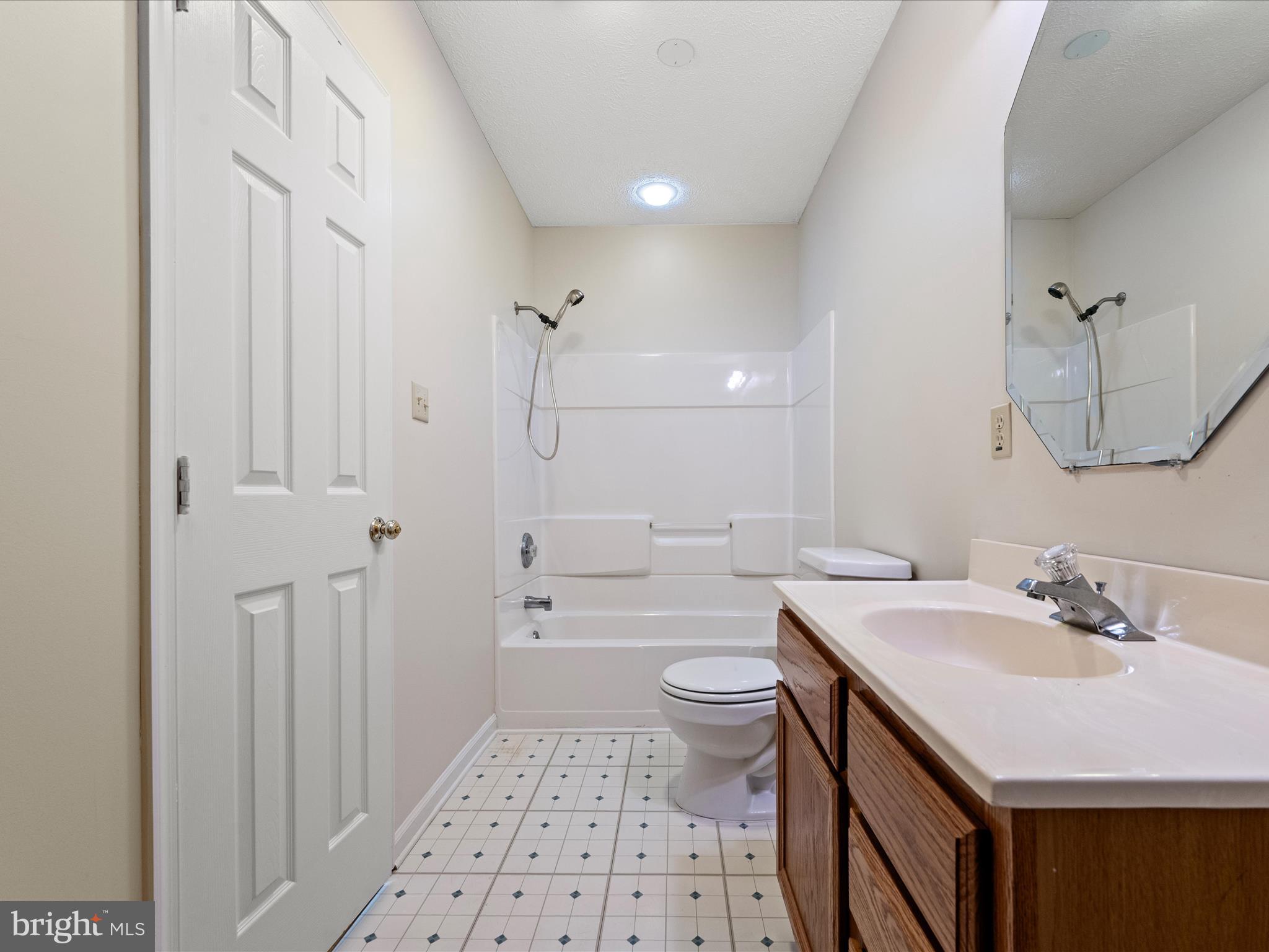 252 Punkin Ridge Drive Clear Brook, VA 22624 - Photo 74 of 80 a bathroom with a sink a toilet a shower and a mirror