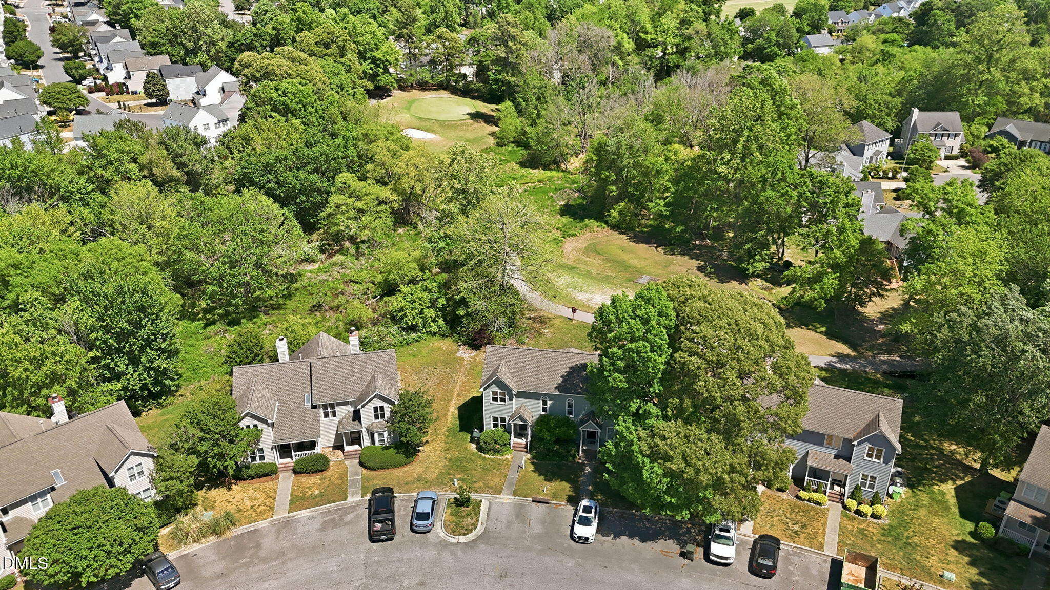 1626 Oakland Hills Way Raleigh, NC 27604 - Photo 23 of 25 an aerial view of a house with yard swimming pool and outdoor seating