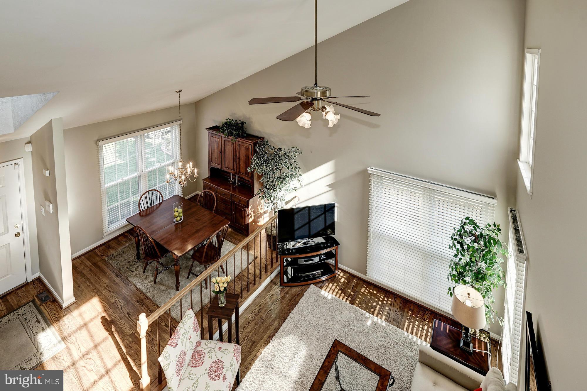 7415 Ridge Oak Court Springfield, VA 22153 - Photo 20 of 30 a workspace with furniture window and wooden floor