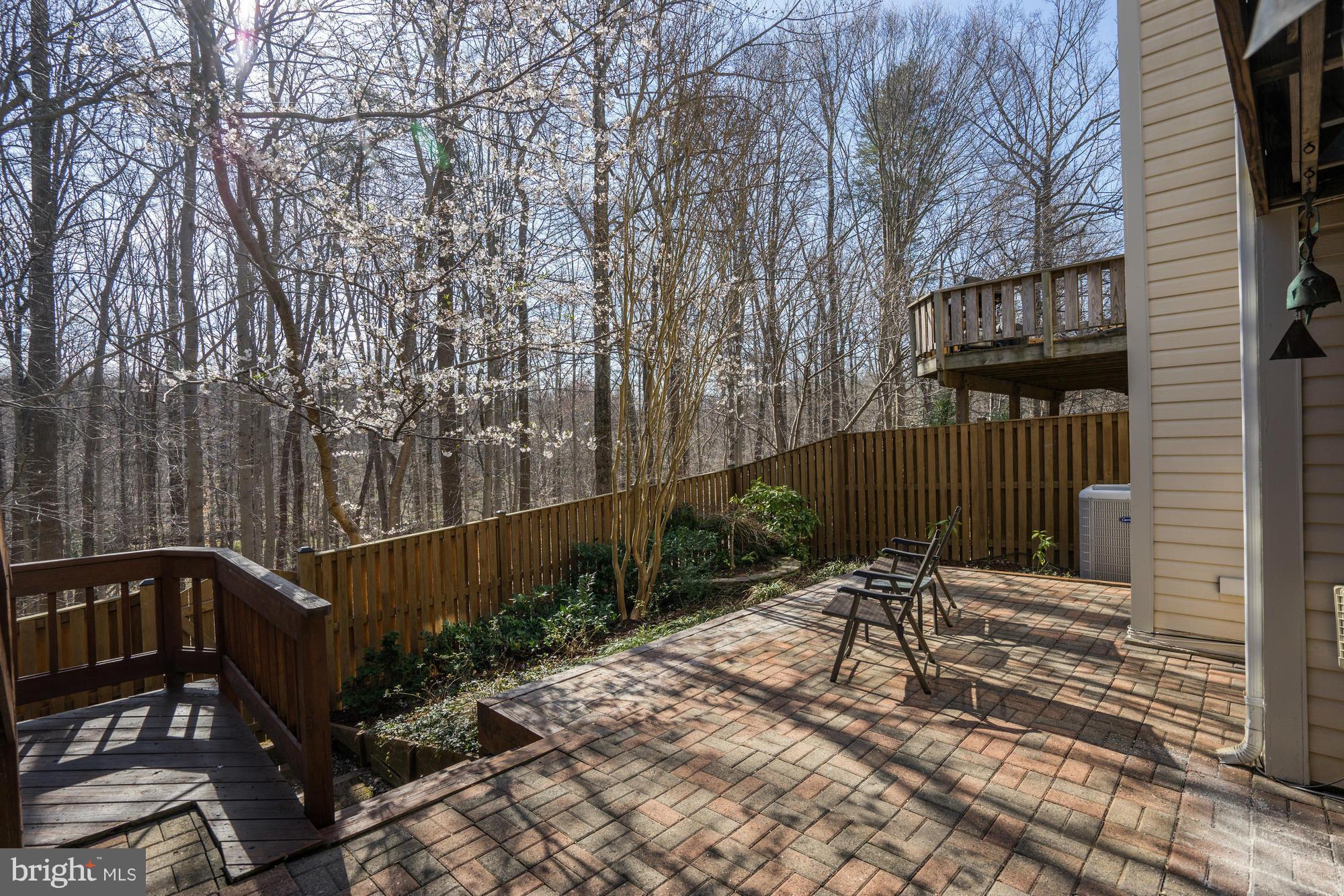 7415 Ridge Oak Court Springfield, VA 22153 - Photo 23 of 30 a view of a bench in the backyard