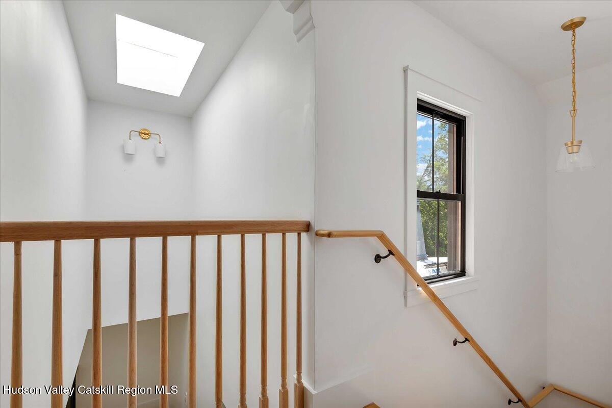 3603 County Rte 26 Greenville, NY 12083 - Photo 28 of 36 a view of a hallway with wooden floor and stairs