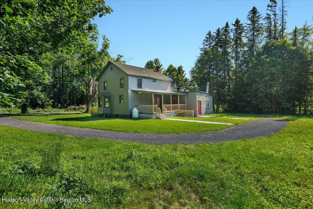 3603 County Rte 26 Greenville, NY 12083 - Photo 32 of 36 a view of a house with a big yard