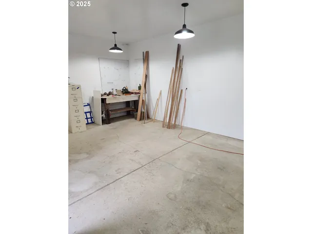 a backyard of a house