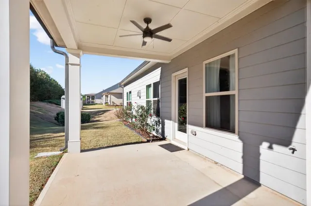 front view of a house with a porch