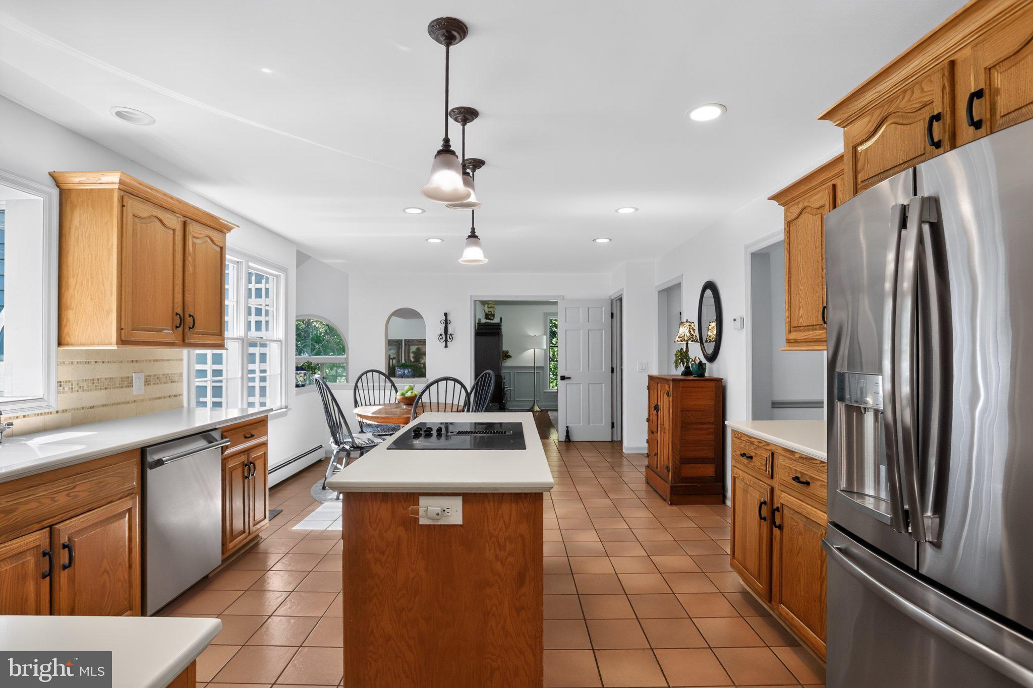 155 Seabrook Road Lambertville, NJ 08530 - Photo 10 of 44 Inviting kitchen with warm wood accents.