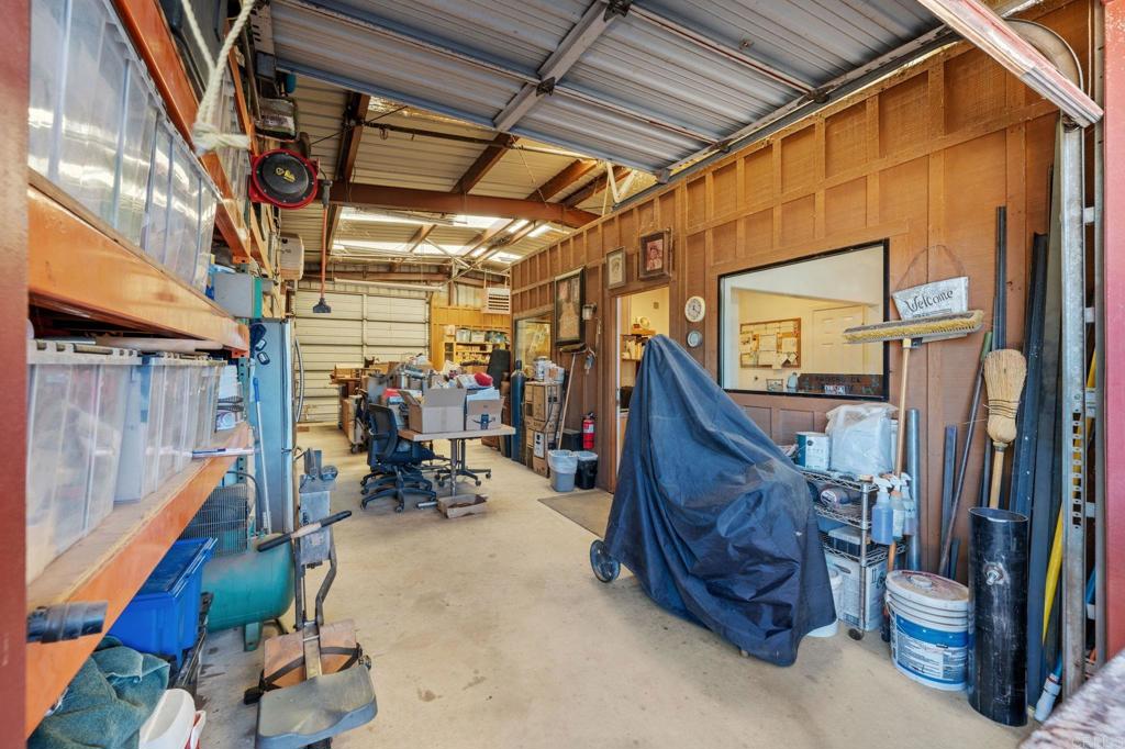 22002 Lyons Valley Road Alpine, CA 91901 - Photo 50 of 75 a view of a storage room with stairs