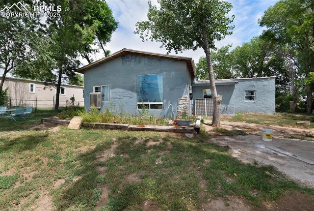 Side with Mobile Home