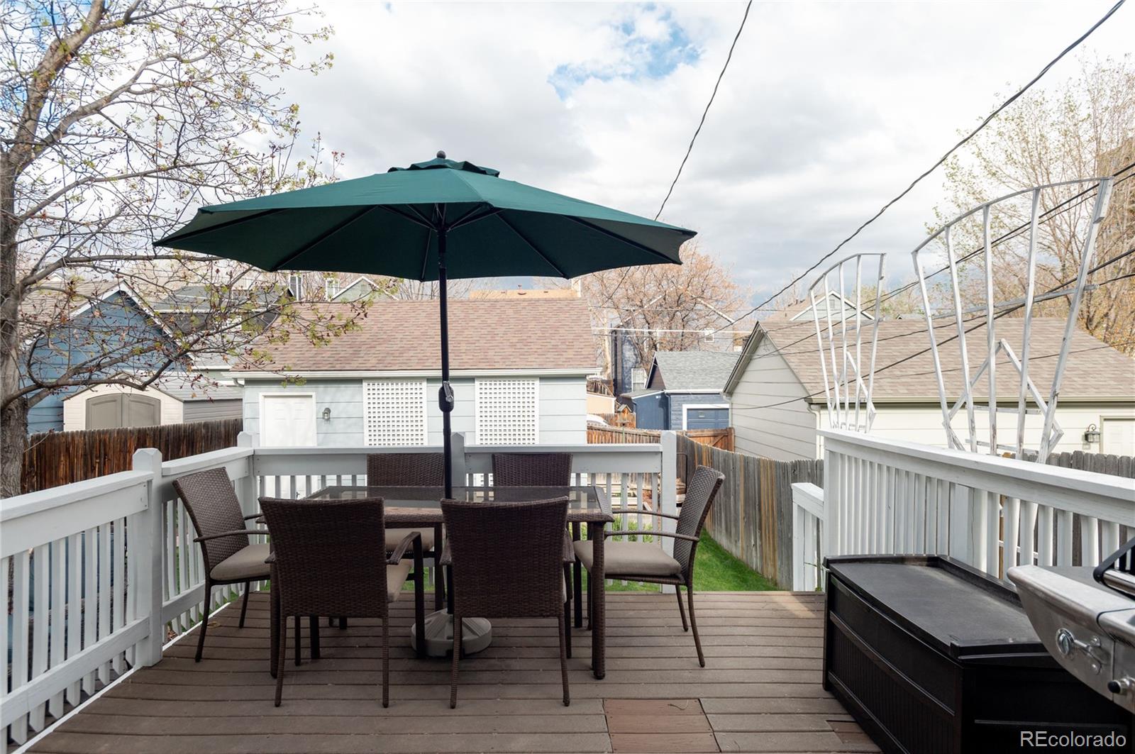 2696 Perry Street Denver, CO 80212 - Photo 37 of 40 a view of a roof deck with furniture