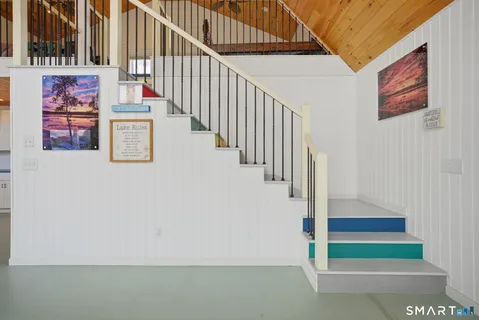 a view of a house with a balcony