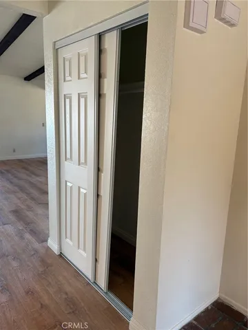 a view of front door