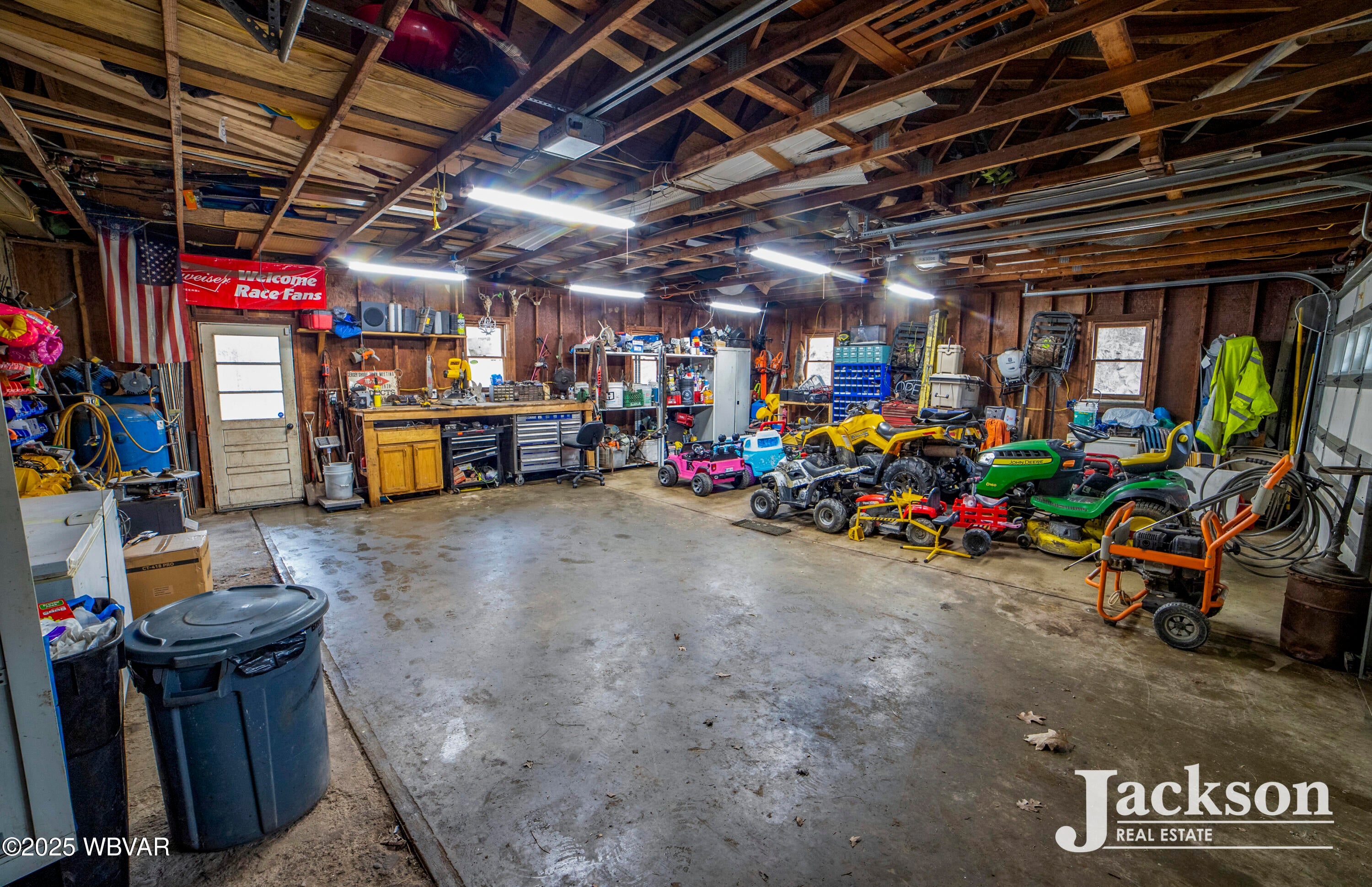 117 Joe Hill Road Roaring Branch, PA 17765 - Photo 16 of 18 Garage