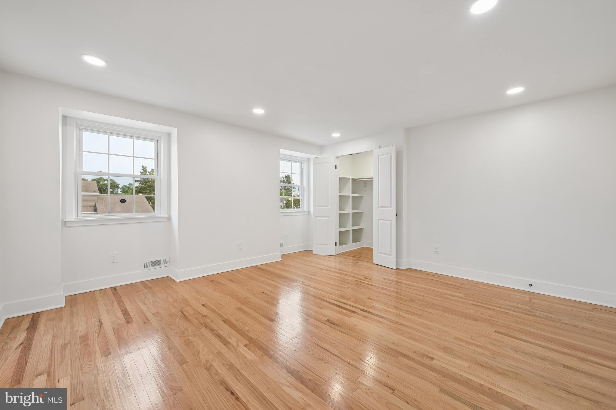 3 Kennington Road Marlton, NJ 08053 - Photo 18 of 24 a view of empty room with wooden floor and fan