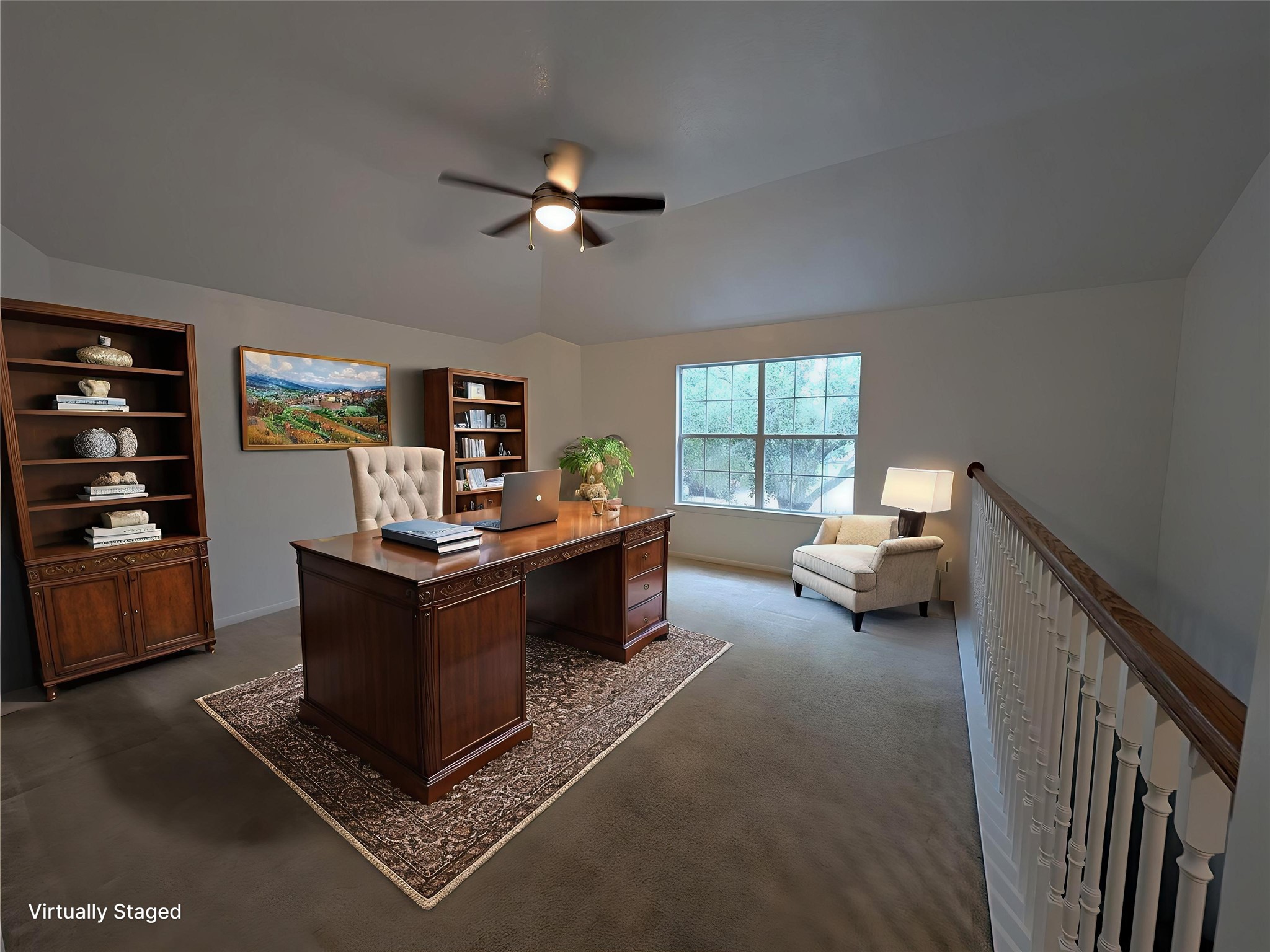 17250 April Valley Court Houston, TX 77084 - Photo 20 of 33 Virtually staged upstairs game room/office/flex space