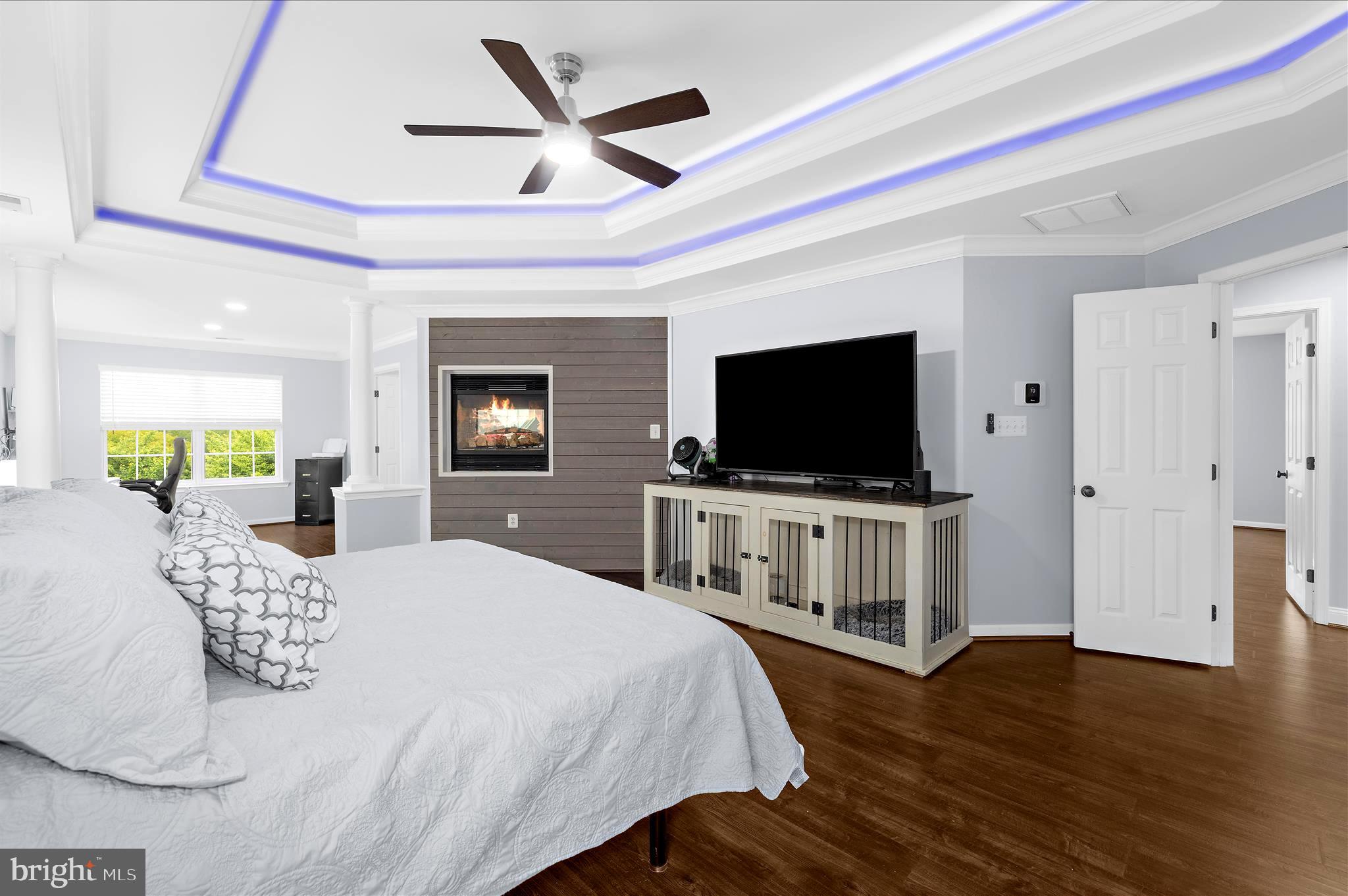 3710 Devin Court Huntingtown, MD 20639 - Photo 32 of 112 Tray Ceiling Smart Color Changing LEDs