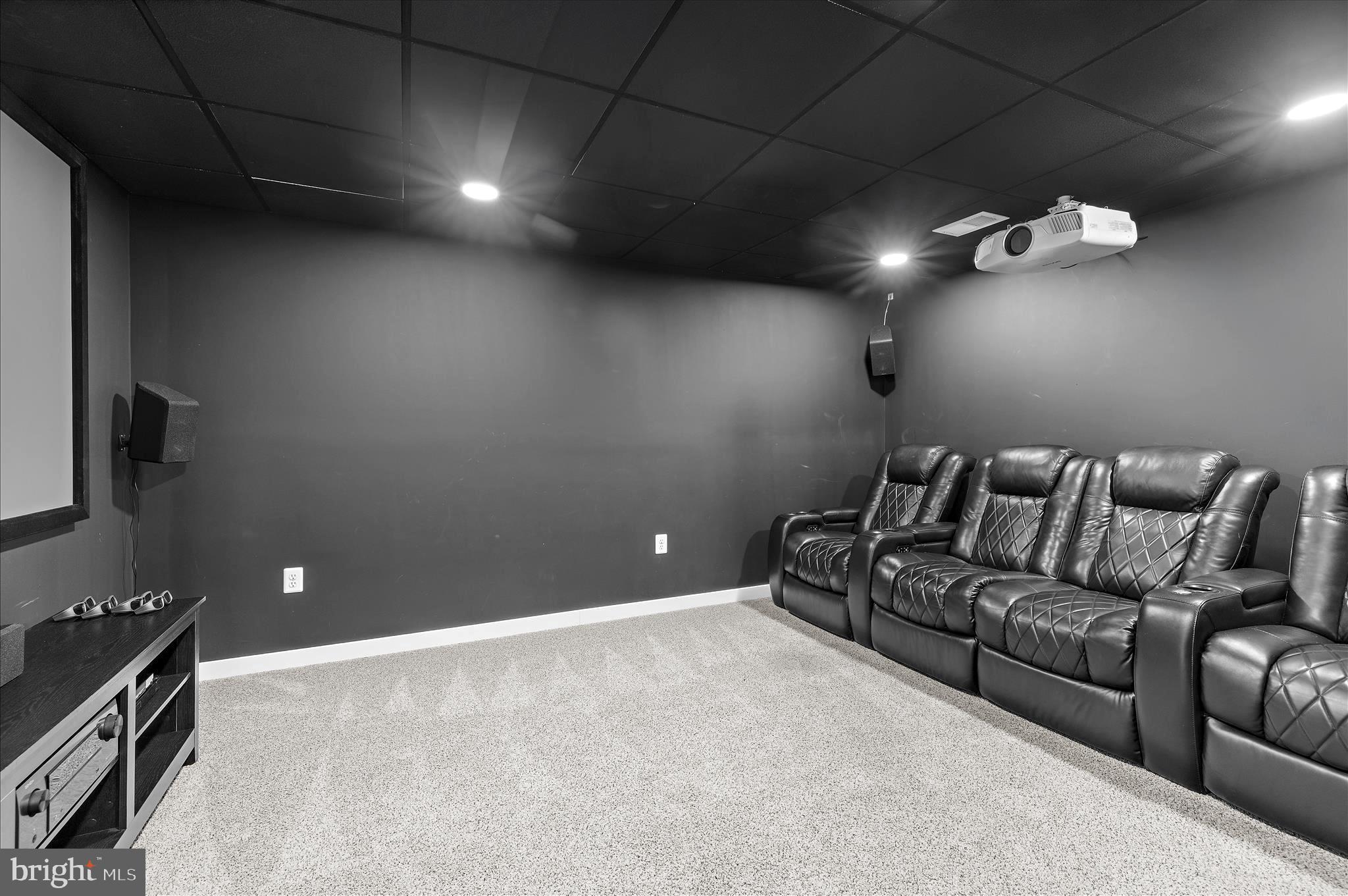 3710 Devin Court Huntingtown, MD 20639 - Photo 57 of 112 Sound Dampened Theater!