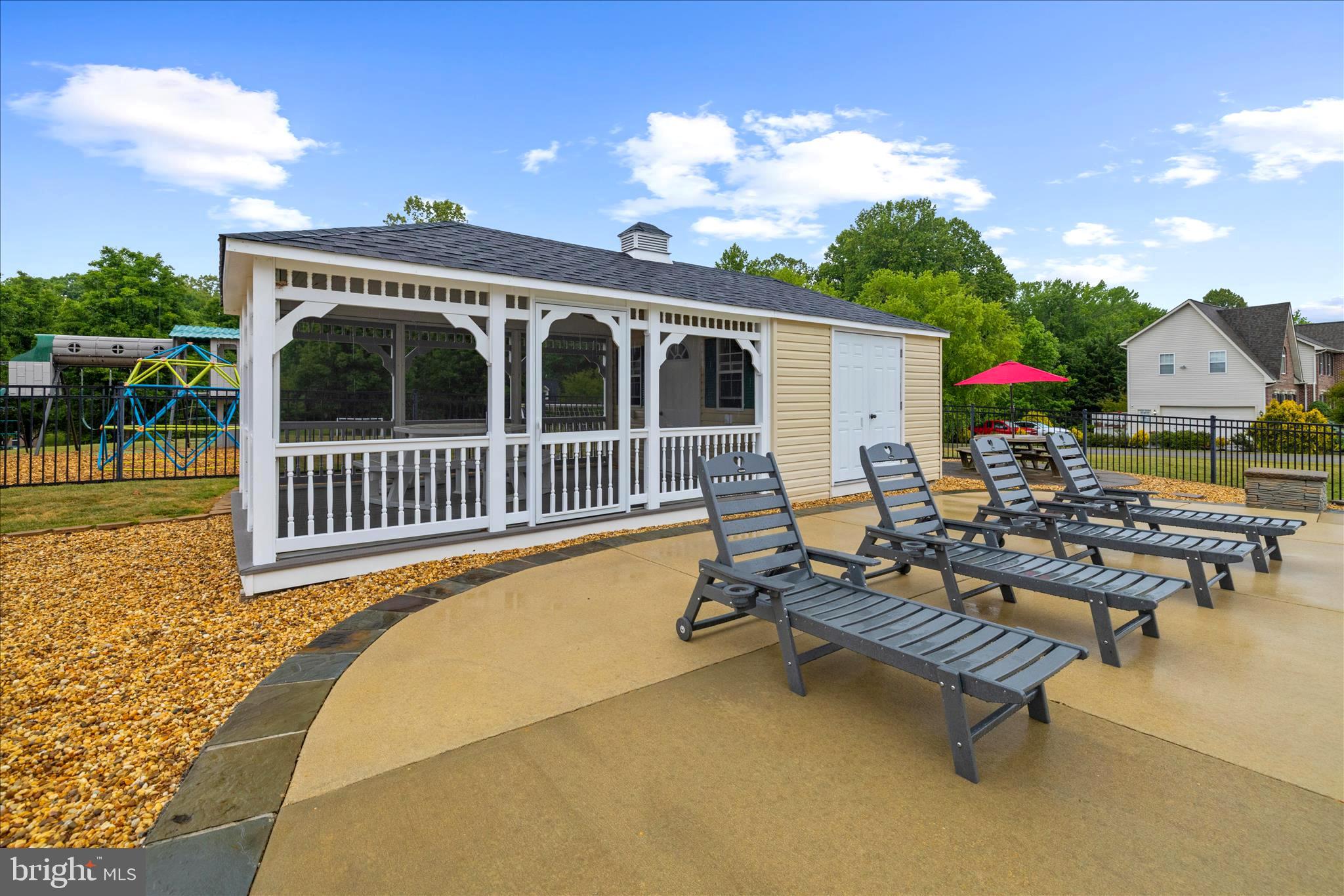 3710 Devin Court Huntingtown, MD 20639 - Photo 80 of 112 Pool House with Attached Shed