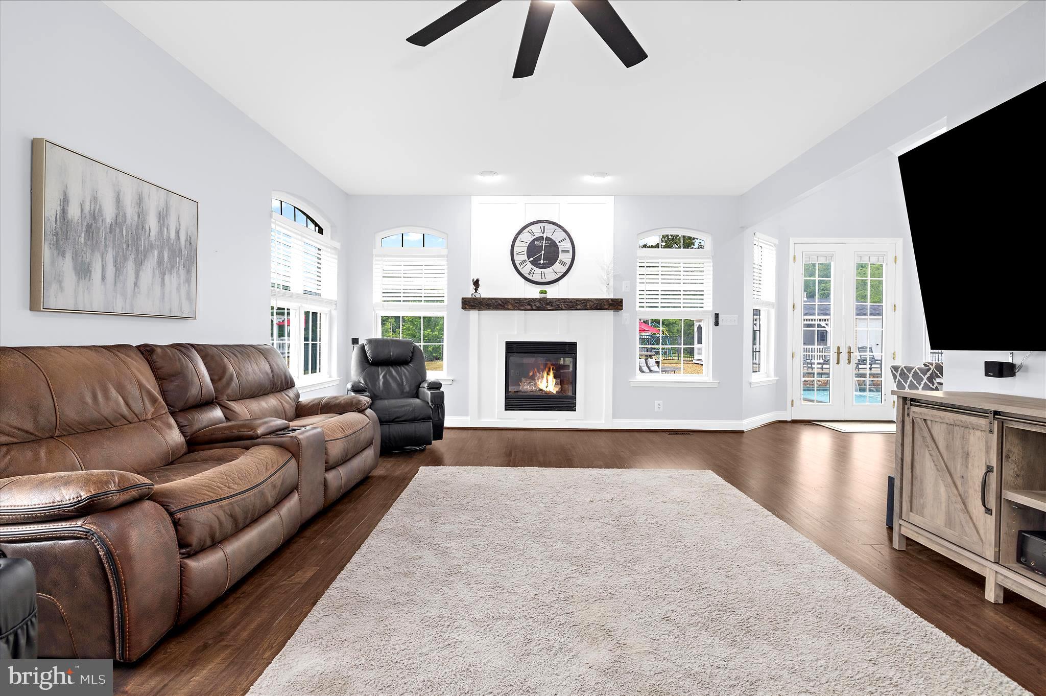 3710 Devin Court Huntingtown, MD 20639 - Photo 9 of 112 Smart Gas Fireplace!
