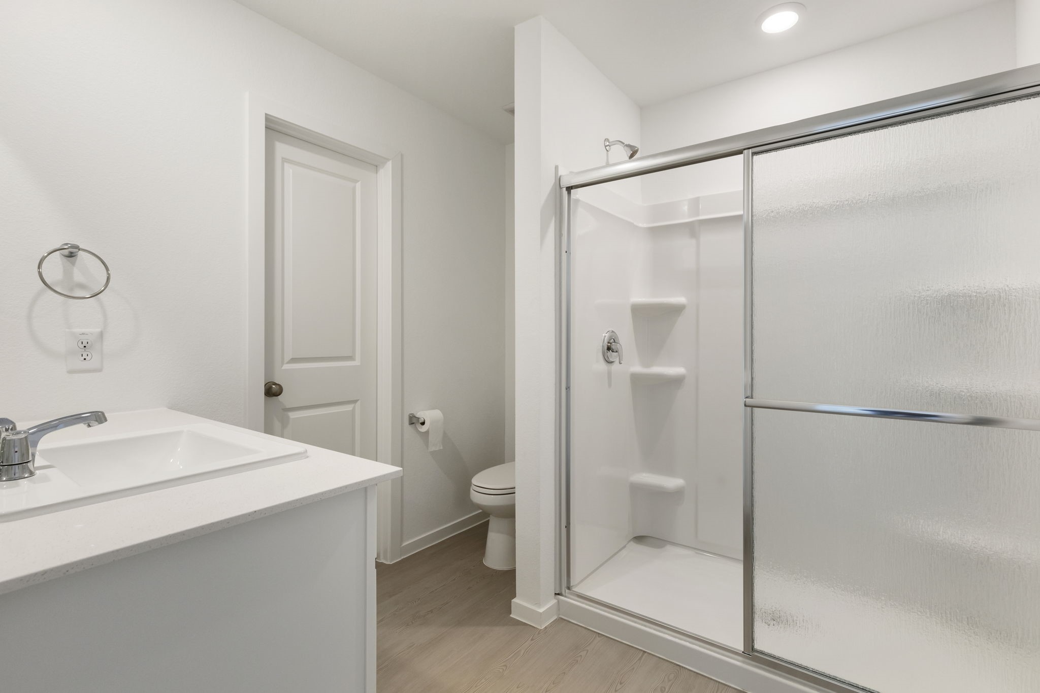 490 Southern Magnolia Way Magnolia, TX 77354 - Photo 14 of 25 a bathroom with a shower and a toilet