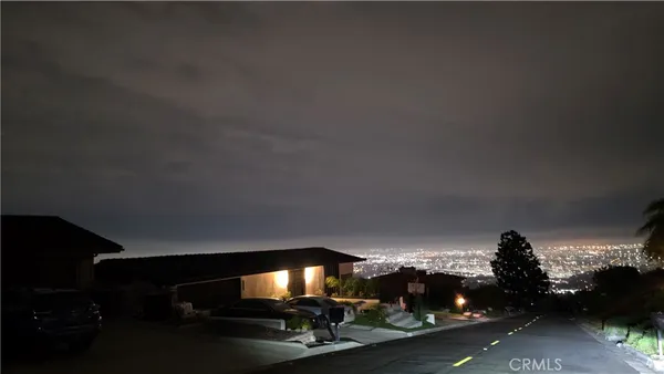a view of city from balcony