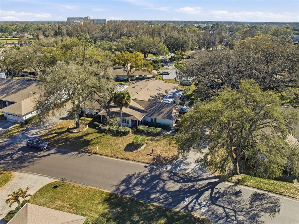 9204 Golf View Drive New Port Richey, FL 34655 - Photo 30 of 39 an aerial view of residential house with outdoor space