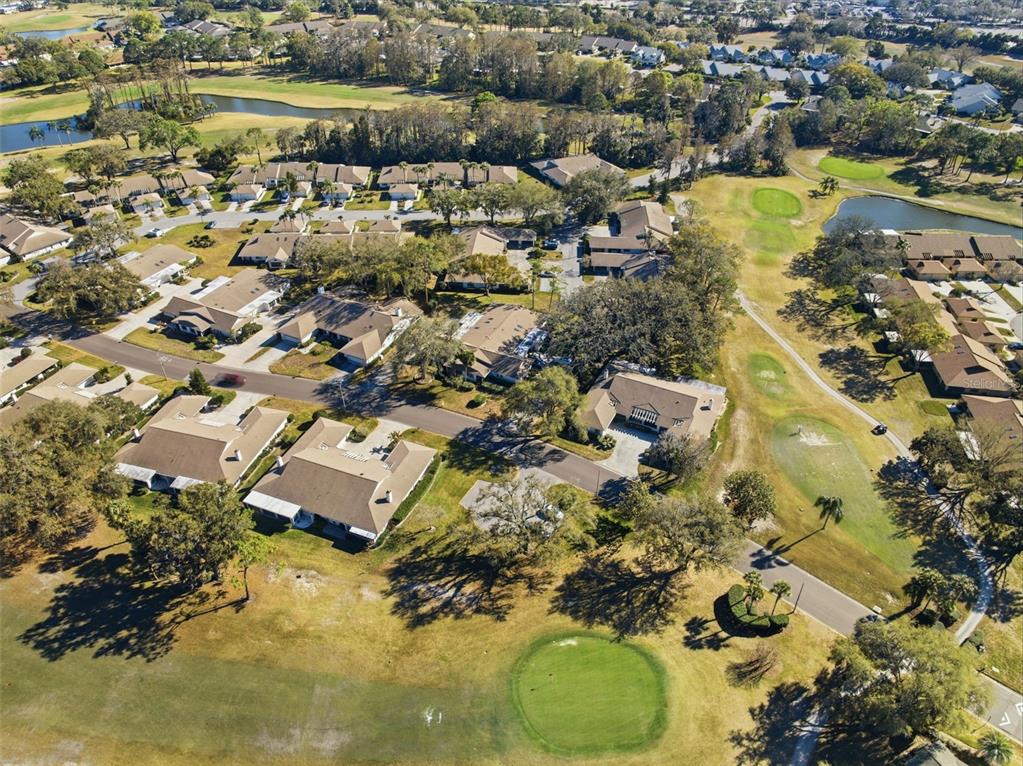 9204 Golf View Drive New Port Richey, FL 34655 - Photo 34 of 39 an aerial view of residential houses with outdoor space