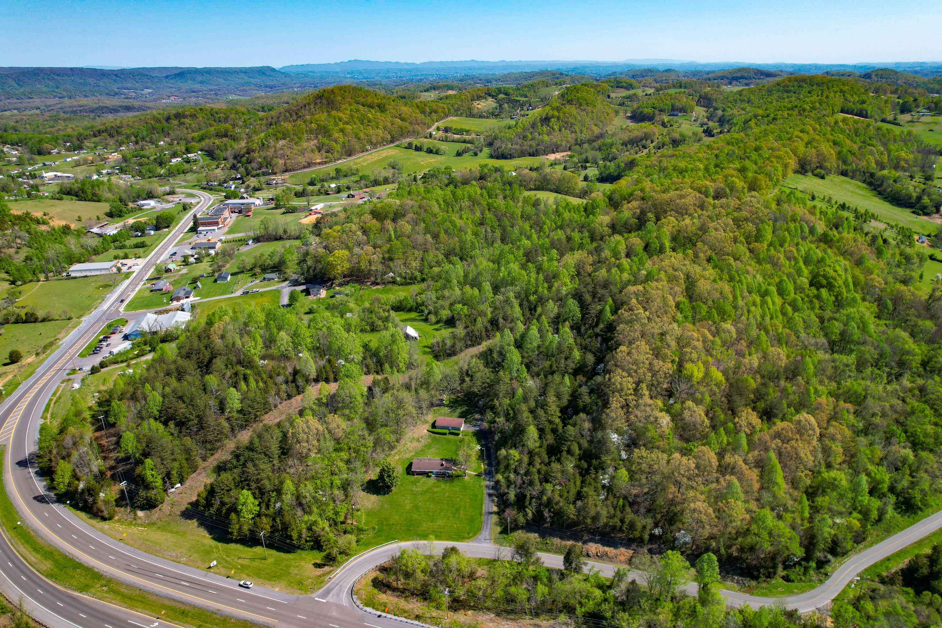 106 Double Springs Road Fall Branch, TN 37656 - Photo 35 of 39 Drone-15