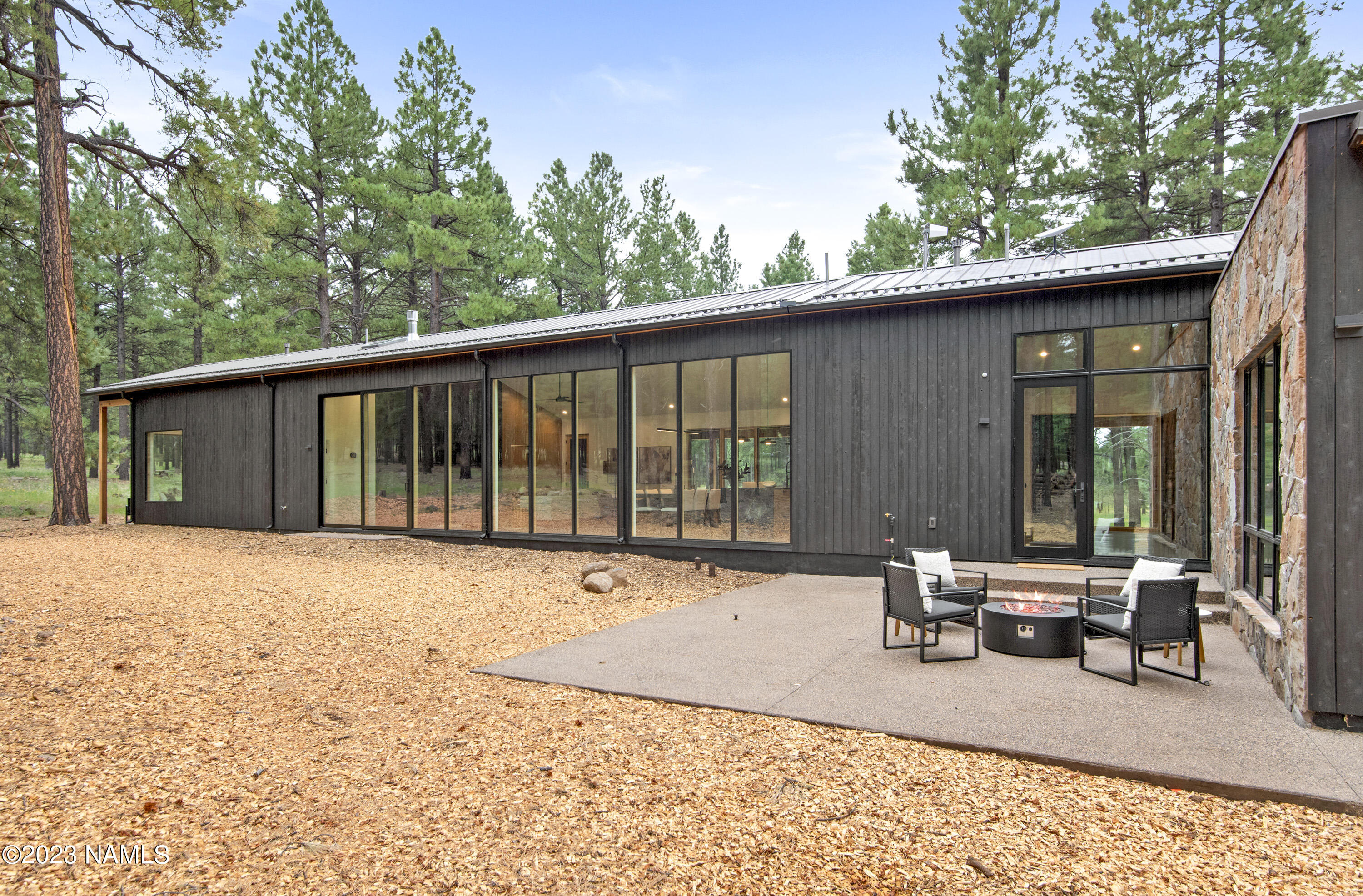 9390 North Snow Bowl Ranch Road Flagstaff, AZ 86001 - Photo 34 of 35 Back Patio CU