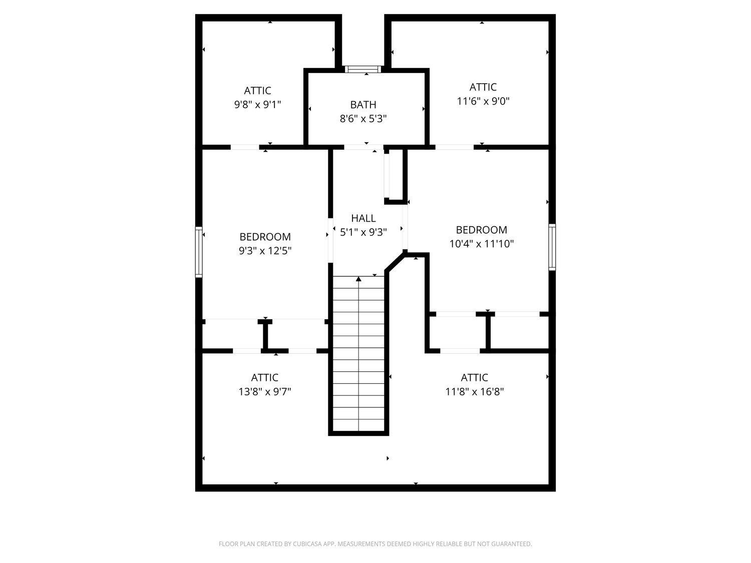 1037 Prep Street Augusta, GA 30901 - Photo 36 of 36 2nd Floor Layout