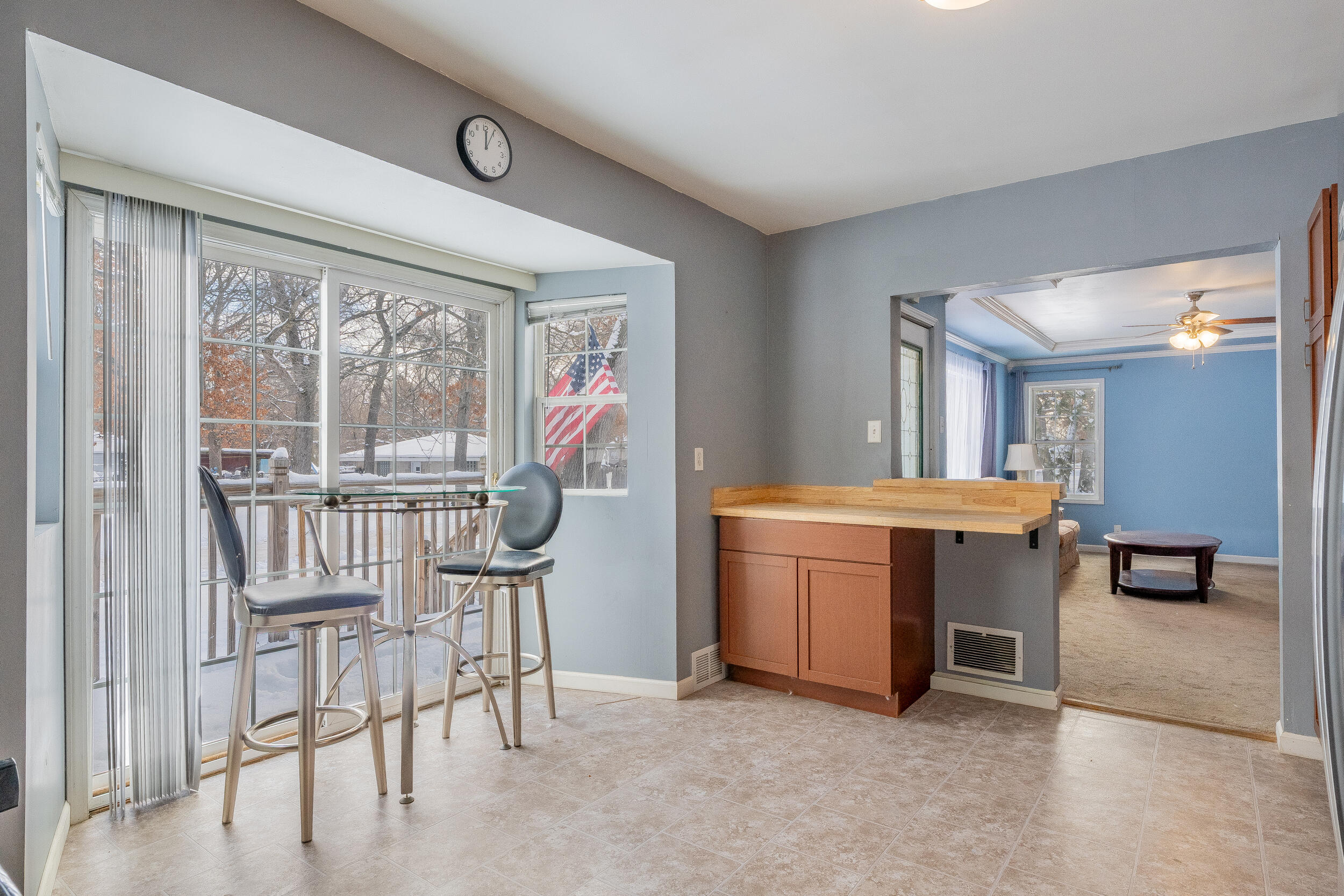 2321 Crest Road Gary, IN 46408 - Photo 8 of 22 a view of a room with furniture window and wooden floor