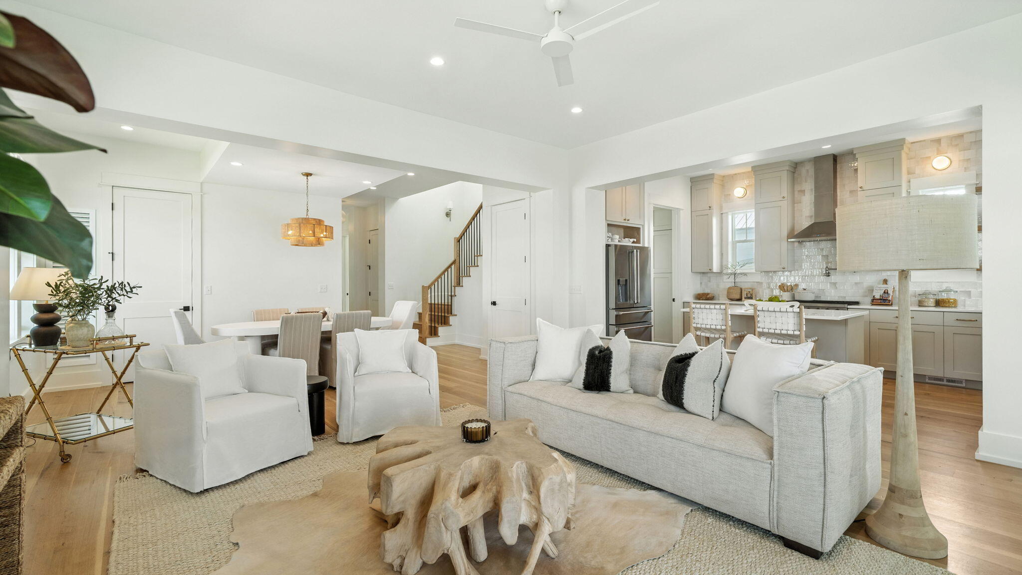 115 Native Tree Lane Santa Rosa Beach, FL 32459 - Photo 19 of 65 a living room with furniture and a large window