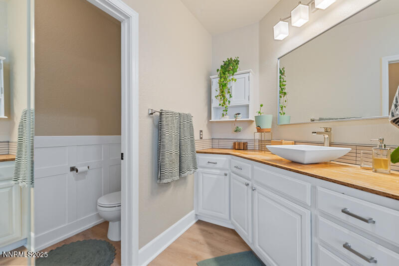 2968 Fox Trail Drive Reno, NV 89523 - Photo 10 of 24 a spacious bathroom with a granite countertop sink and a mirror