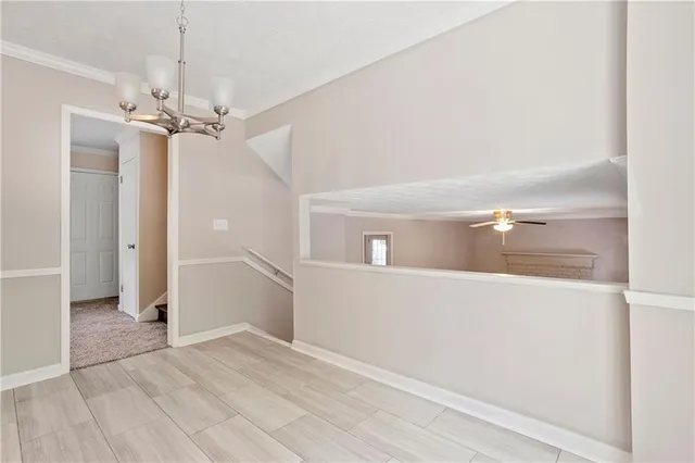 wooden floor in an empty room
