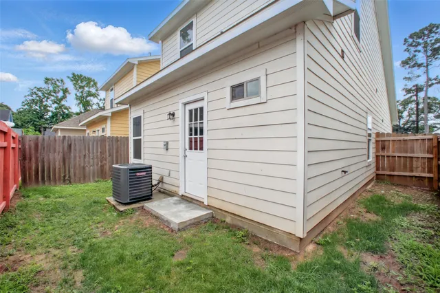 a view of backyard with backyard