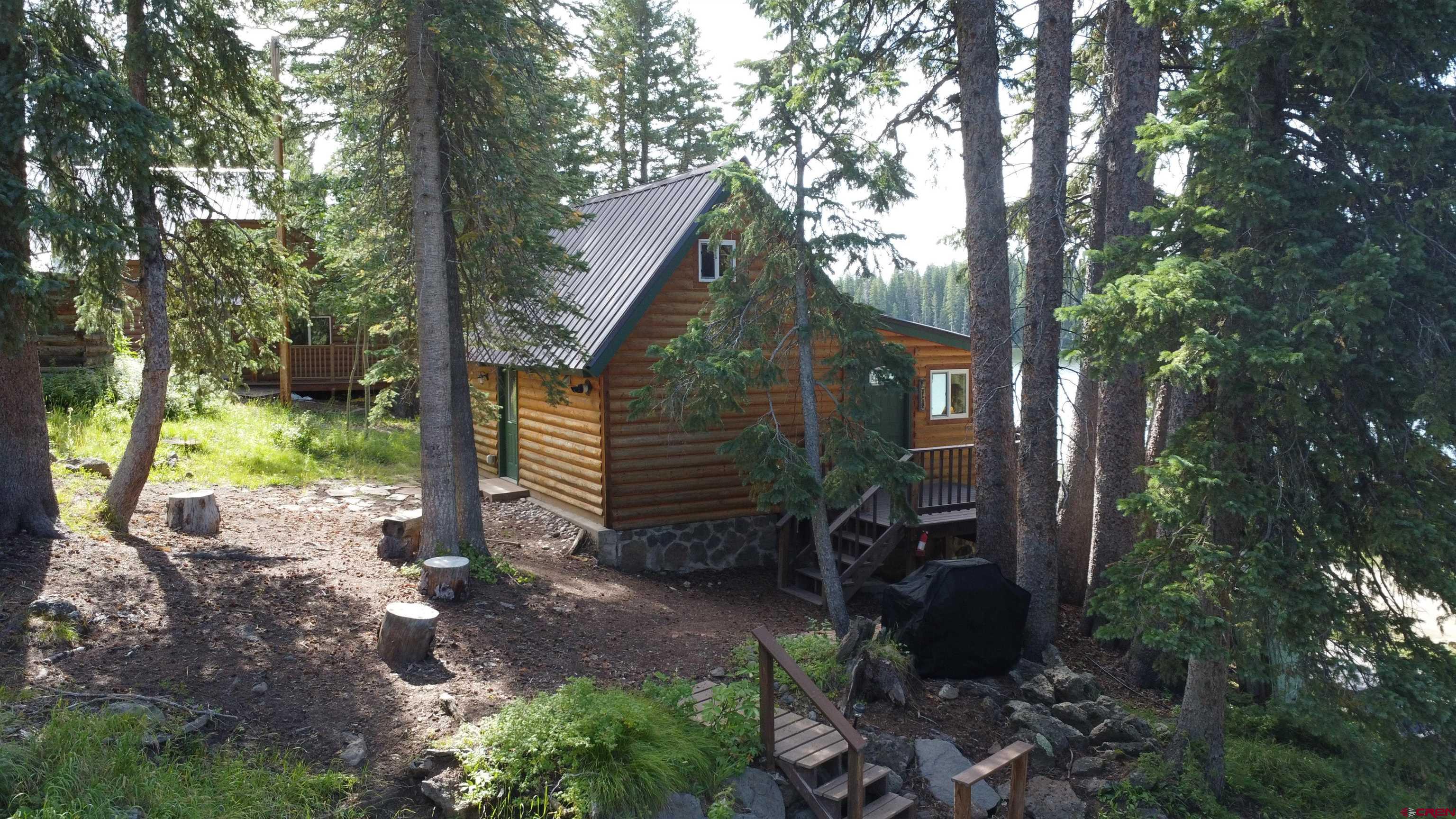 21629 Baron Lake Drive Cedaredge, CO 81413 - Photo 4 of 34 a backyard of a house with lots of green space