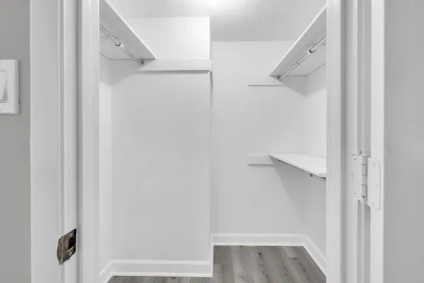 a view of walk in closet