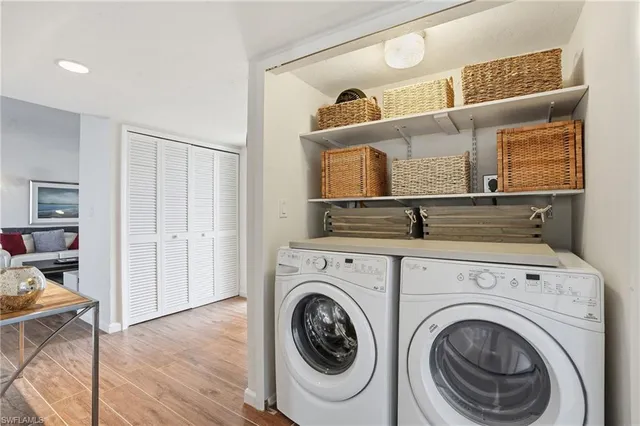 a view of an buildings with a swimming pool