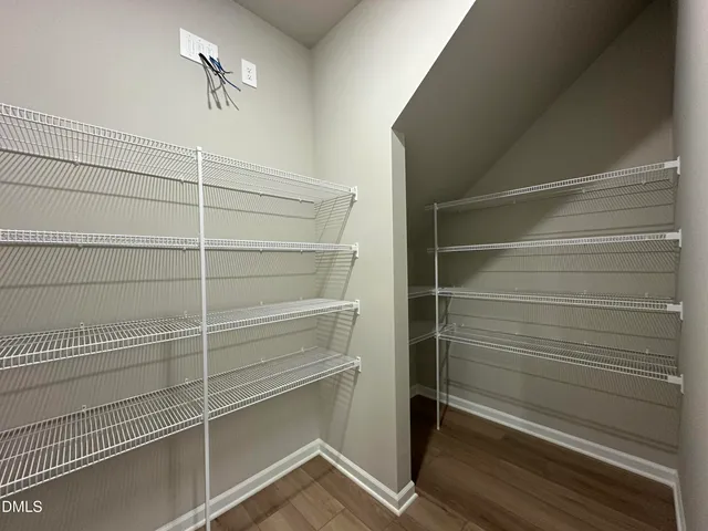 a view of walk in closet