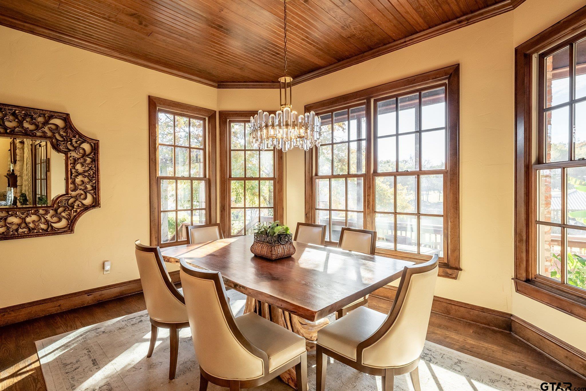 17654 Southpoint Road Whitehouse, TX 75791 - Photo 15 of 47 a view of a dining room with furniture window and outside view