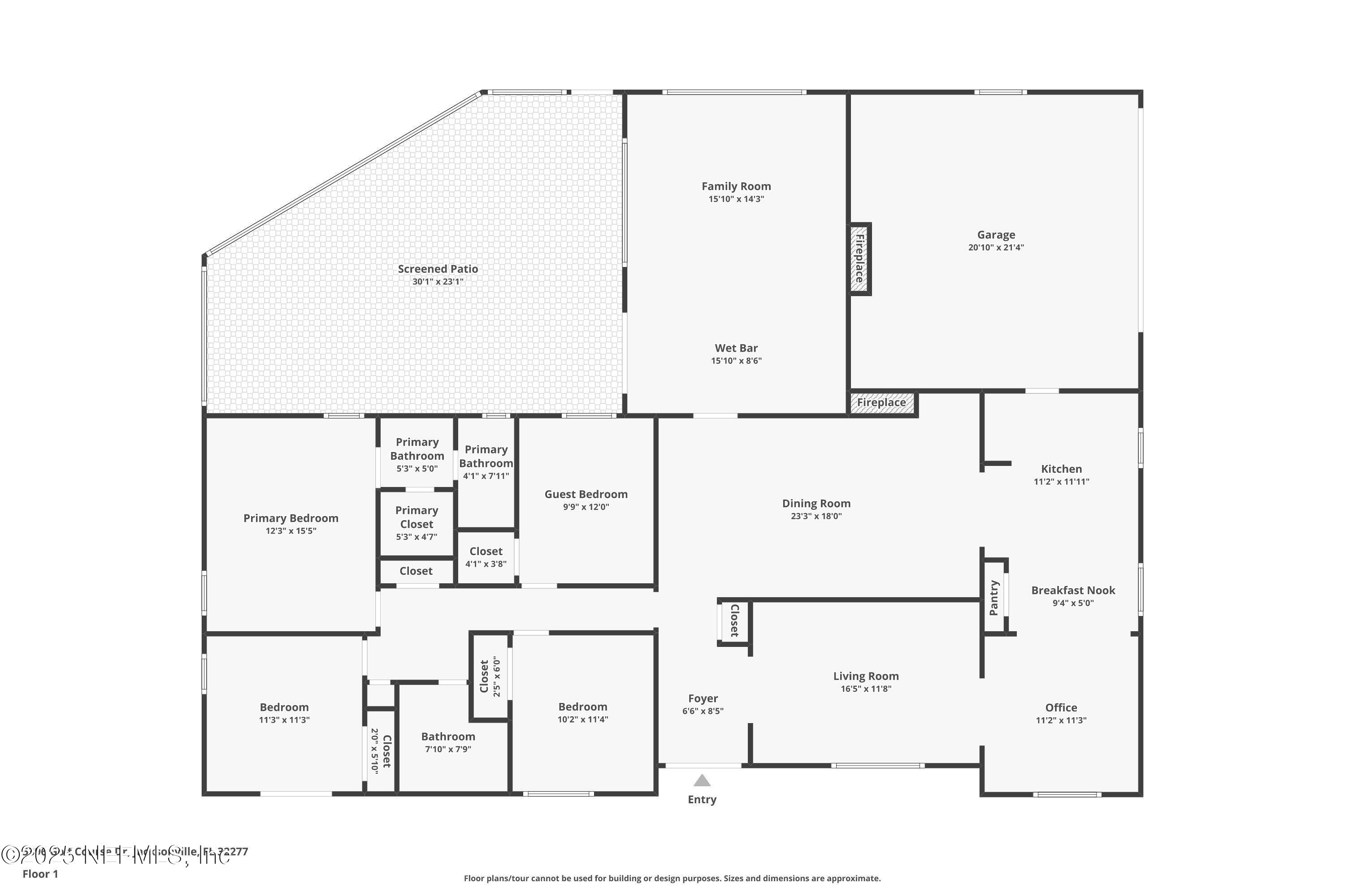 5396 Golf Course Drive Jacksonville, FL 32277 - Photo 62 of 62 FLOORPLAN