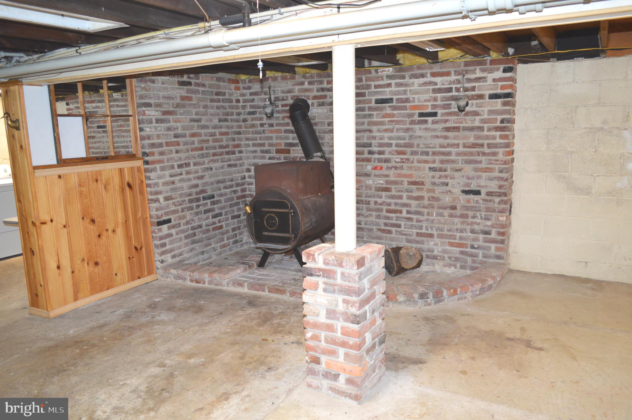 325 West Knowlton Road Media, PA 19063 - Photo 36 of 52 basement wood stove