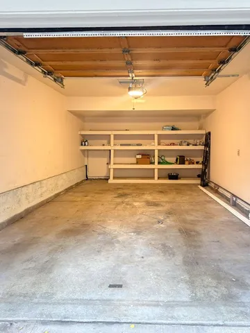a view of a room with an empty space