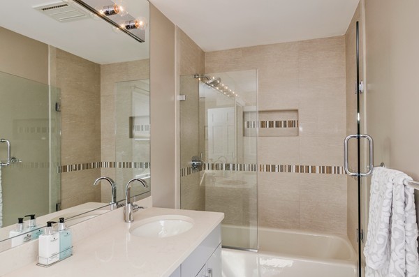 23 Solomon Pierce Road Lexington, MA 02420 - Photo 16 of 26 a bathroom with a sink and a mirror