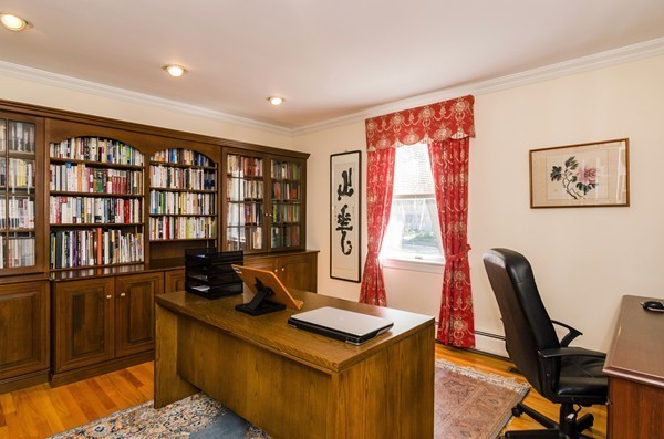 23 Solomon Pierce Road Lexington, MA 02420 - Photo 10 of 26 a view of a workspace with furniture and a window
