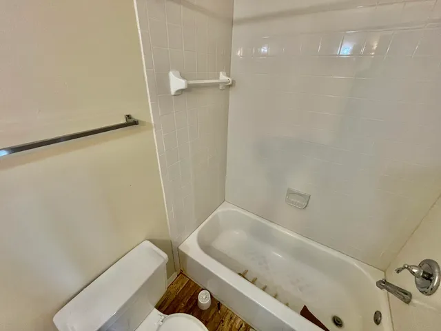 a bathroom with a sink and a tub