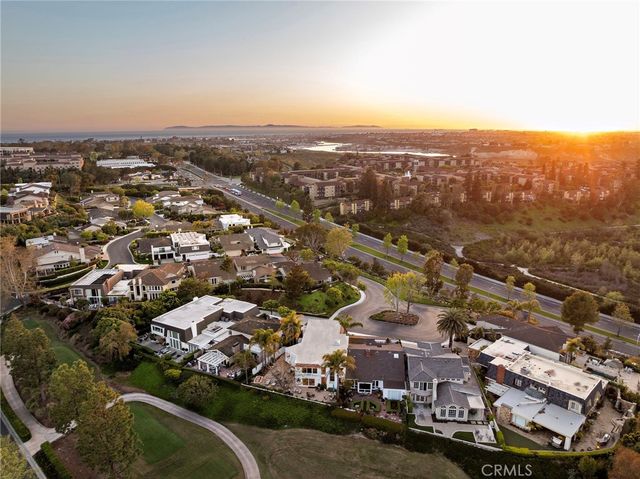 an aerial view of a city with lots of residential buildings