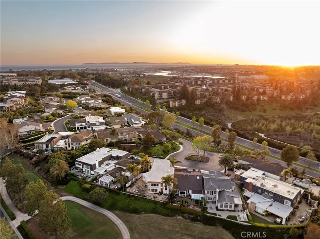 an aerial view of a city with lots of residential buildings